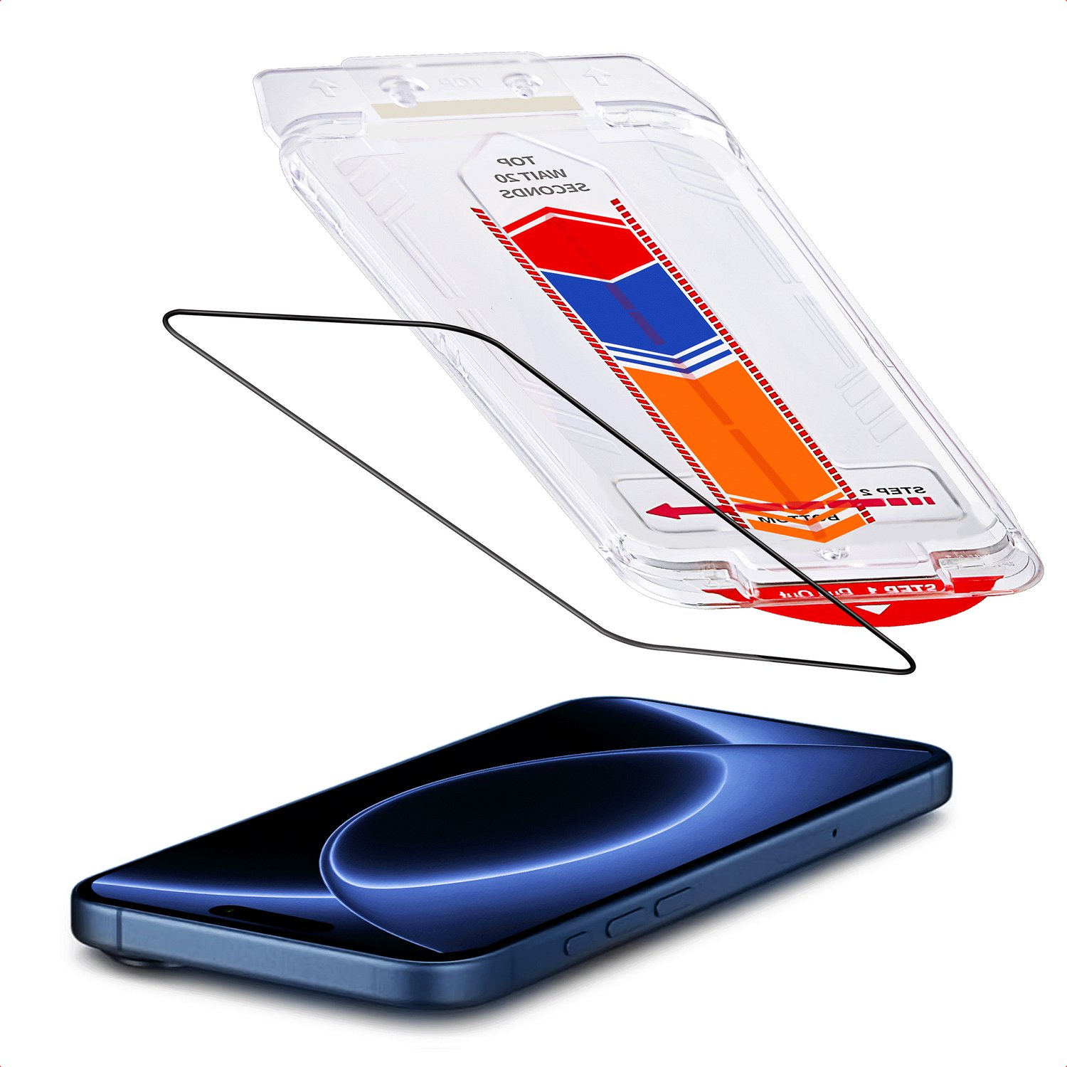 Accezz Screen Protector - Geschikt voor Apple iPhone 18 Pro / 17 Pro - Gehard Glas Screenprotector + Applicator - 2-pack