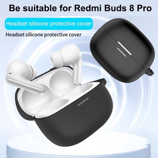 Beschermhoes voor Redmi Buds 8 Pro, gemaakt van hoogwaardige siliconen — afbeelding 4