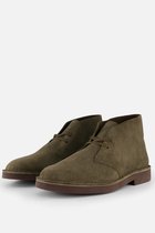 CLARKS Desert Bt Evo. Heren Veterschoenen - Dark Brown Lea