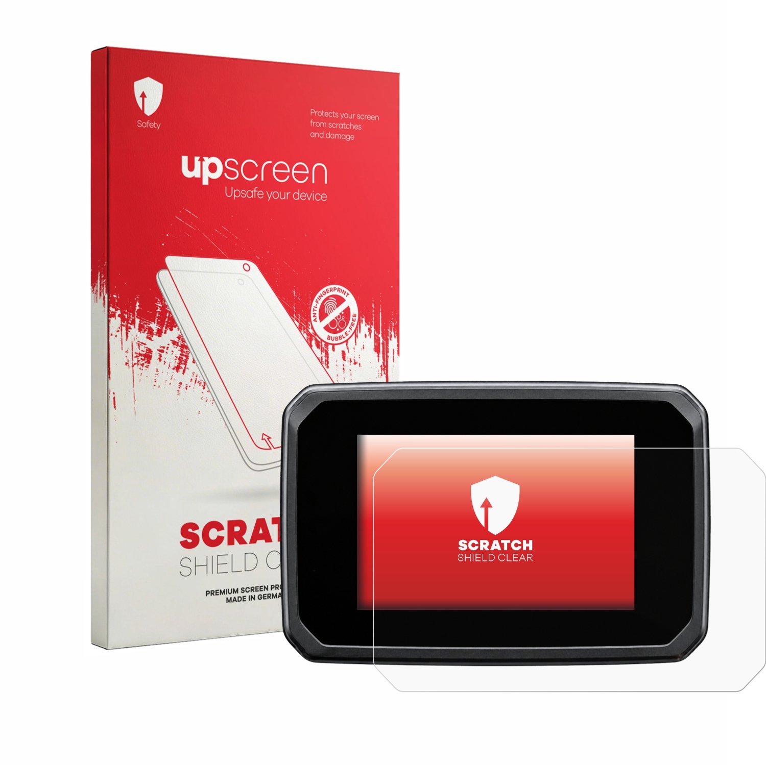 upscreen - Screenprotector voor Honda Hornet CB1000 GT 2026 - Folie Beschermfolie transparant