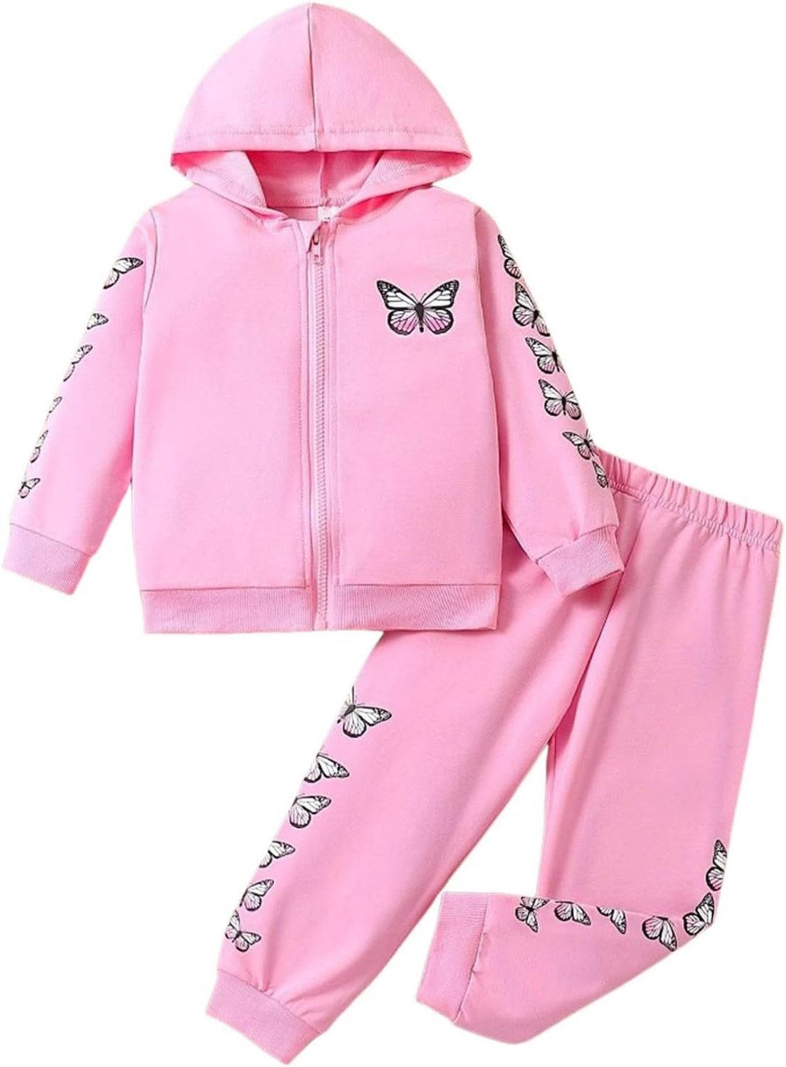 2-delige set voor meisjes, katoen, zomer, T-shirt en fietsbroek, urban outfit, modieus, A84