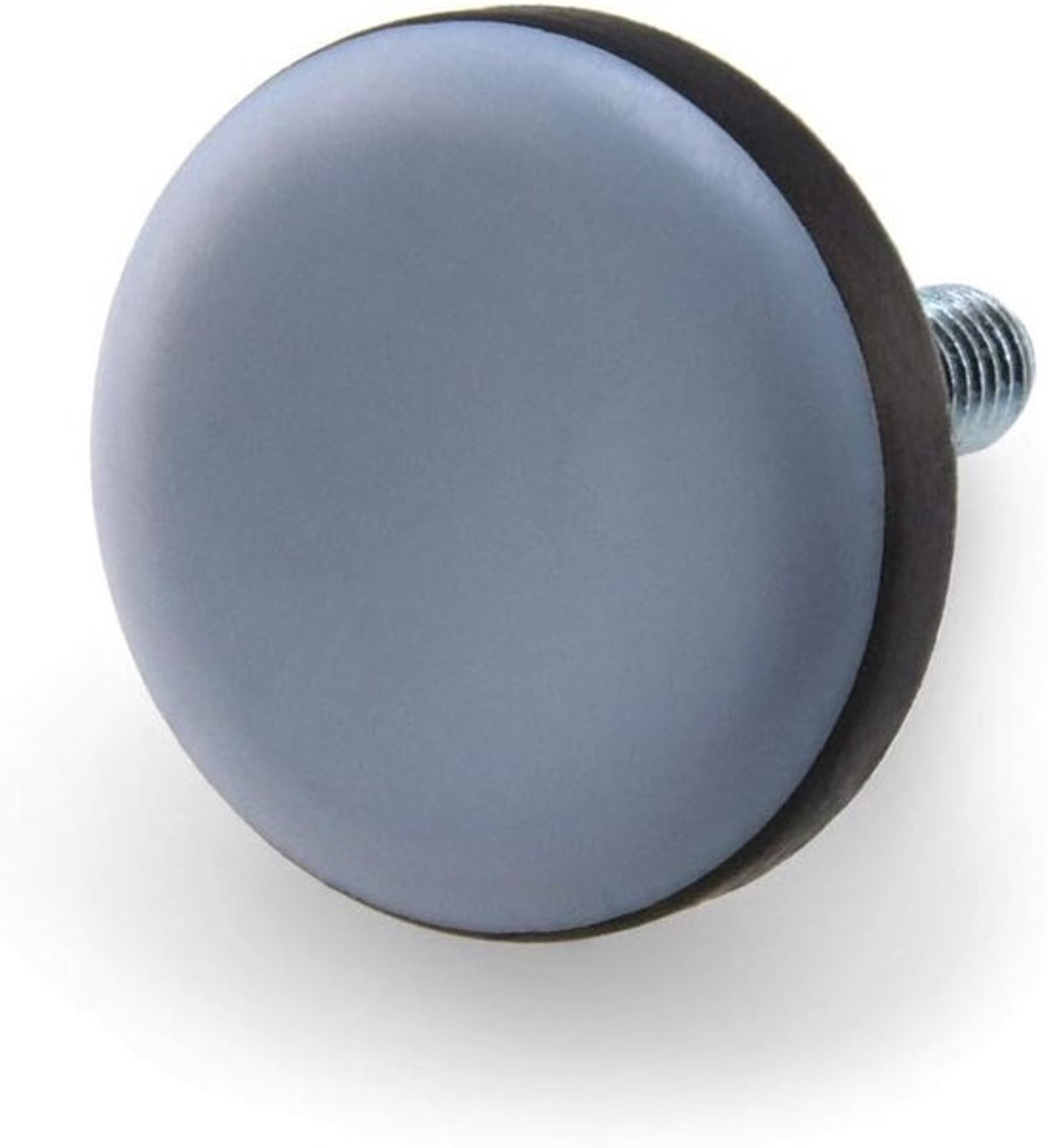 Meubelglijders met schroefdraad - PTFE-voetjes - Bescherm je vloer - Verstelbaar glijvlak - 28mm doorsnee - Blauw grijs