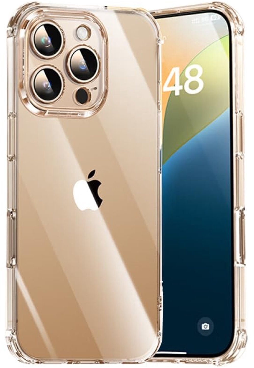 Slanke TPU Case voor iPhone 16 Pro met Schokabsorberende Hoeken
