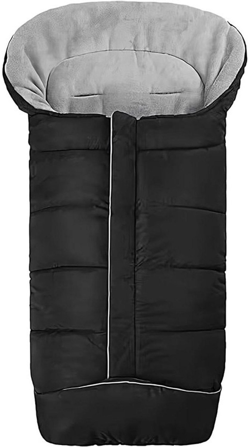 Kinderwagenslaapzak - Voetenzak voor kinderwagen - Warm tijdens buitenwandelingen - Ultra waterdicht - 97x44cm - Zwart