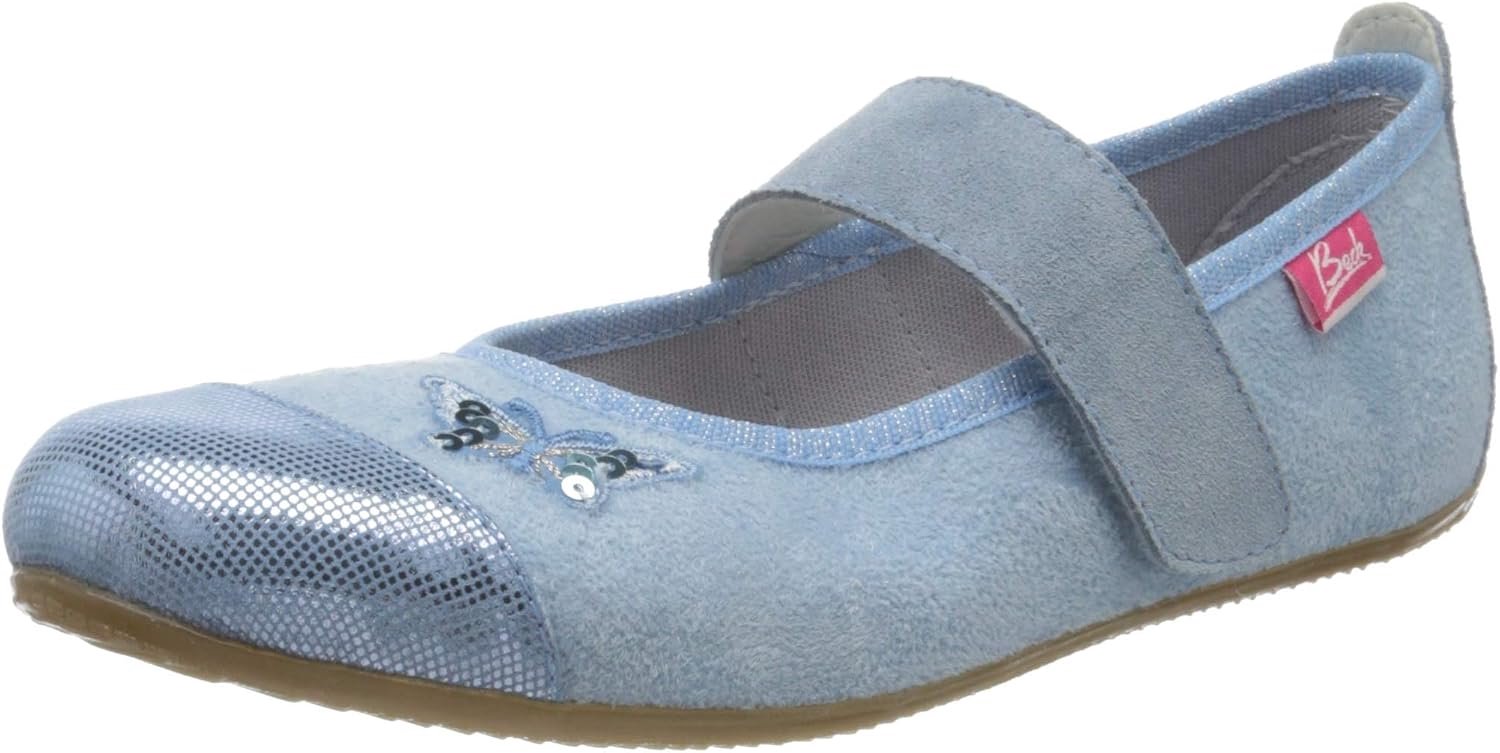 Beck Meisjes Blauwe Ster Pantoffels - Maat 31