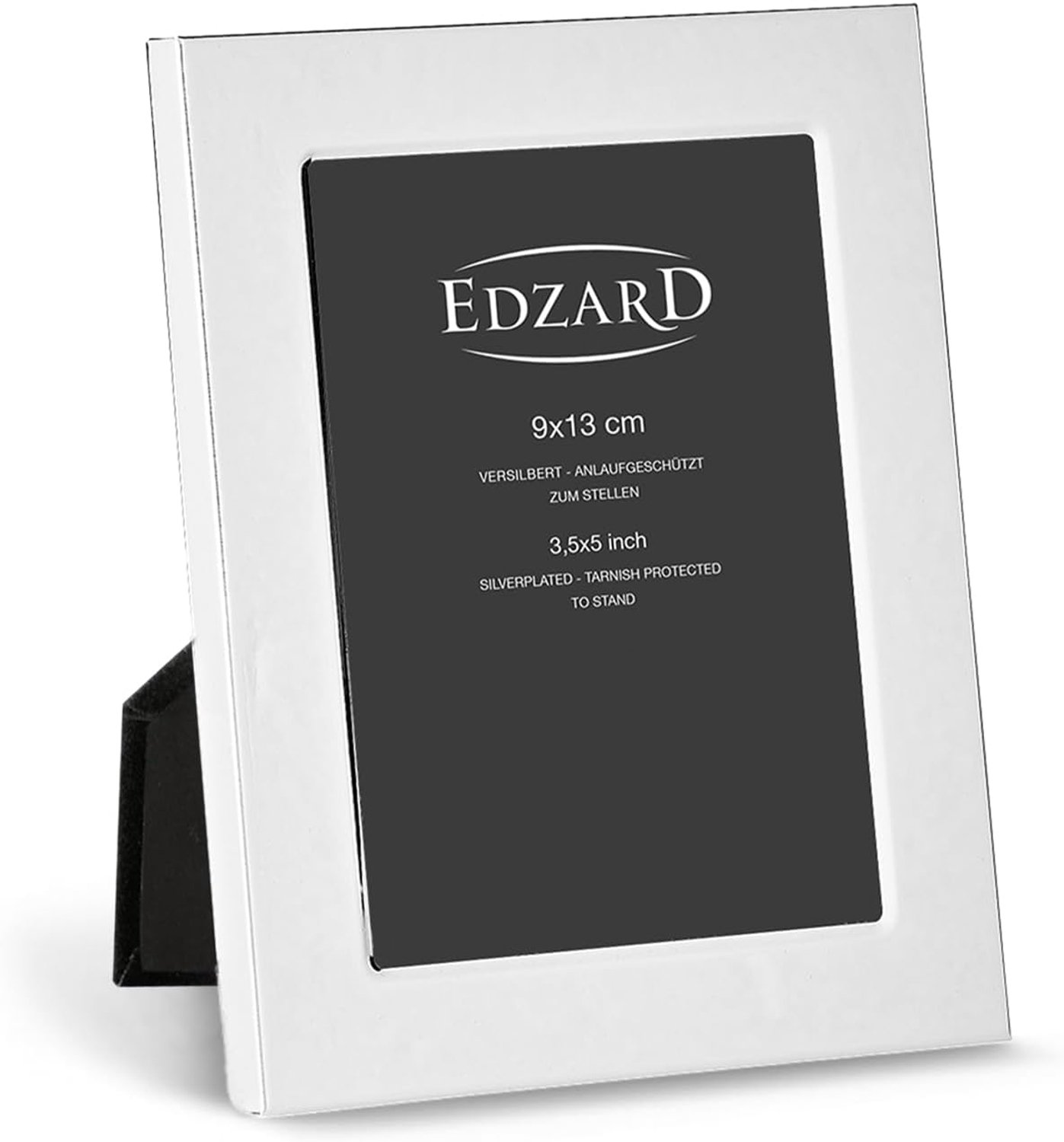 EDZARD Zilverkleurig Fotolijstje 9x13 cm, Antikreuk, Staand