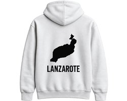 Lanzarote Hoodie – LANZAROTE – Minimalistische Outfit – Unisex Hoodie voor Dames & Heren – Leuk Cadeau
