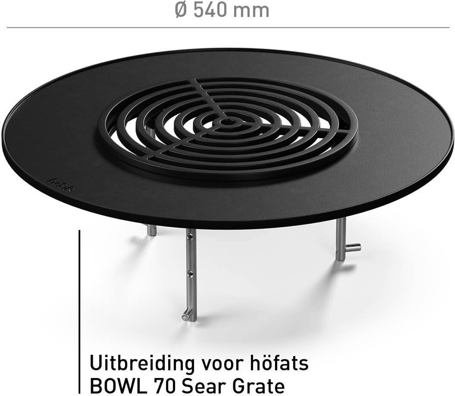 Höfats Bowl Sear Grate 70 Sear & Warm Set
