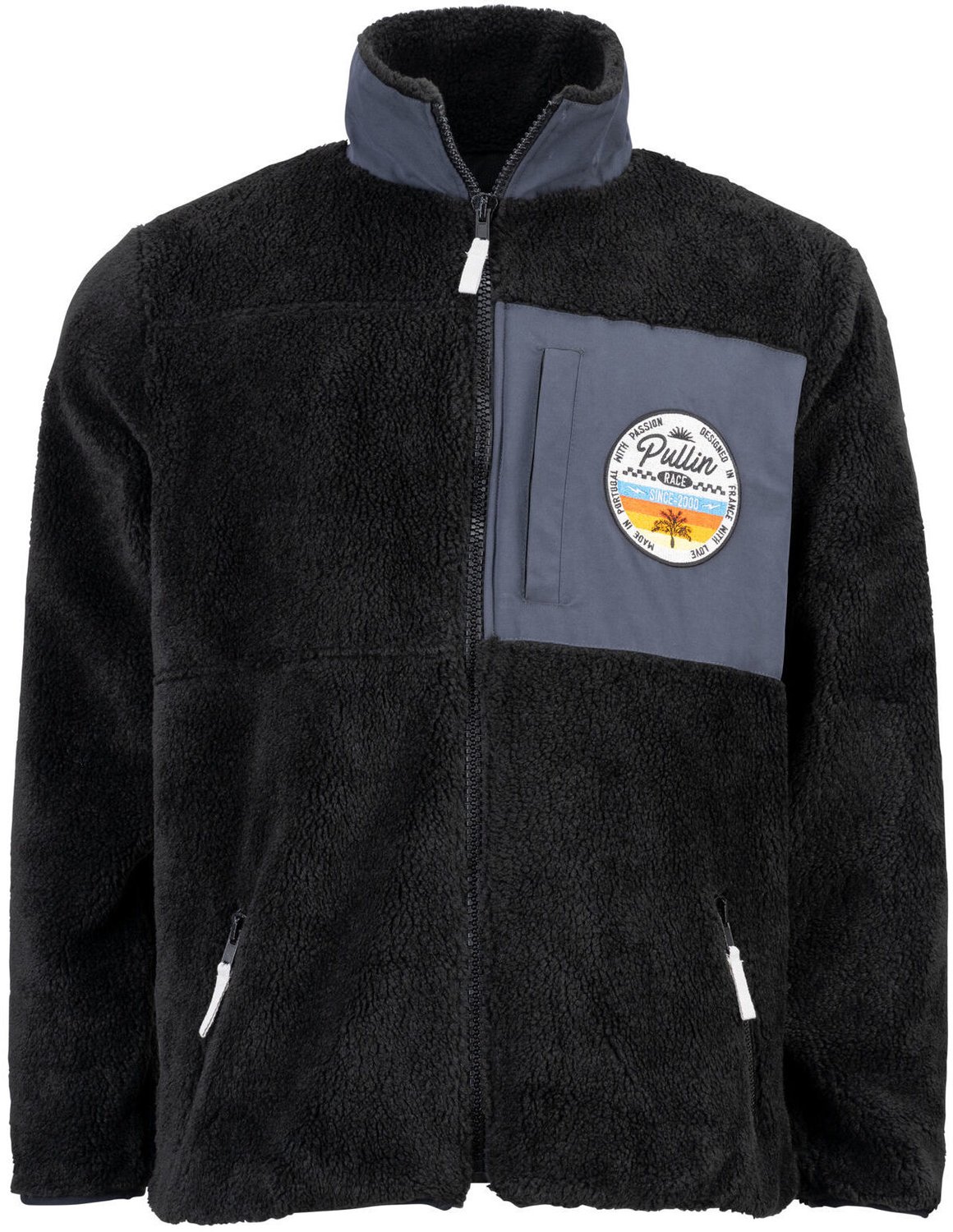 Sherpa Fleece Pull-in Zwart