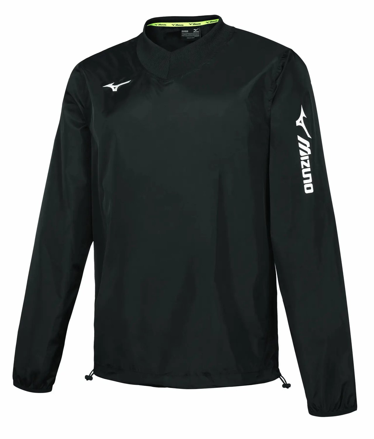 Kinderjas Mizuno Sendai Trad Zwart