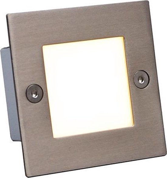 QAZQA ledlite - Moderne LED Inbouwspot voor buiten - L 70 mm - Staal - Buitenverlichting