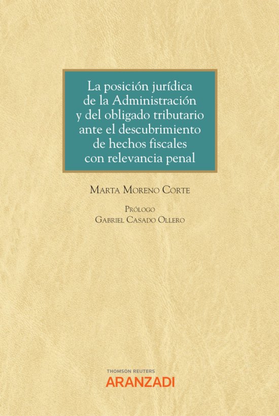 La posición jurídica de la Administración y del obligado  ... - cover