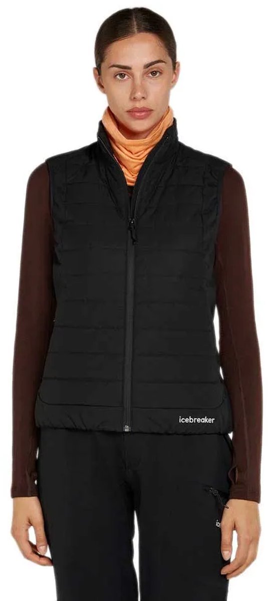 Icebreaker 1360 Merinoloft Vest Zwart M Vrouw