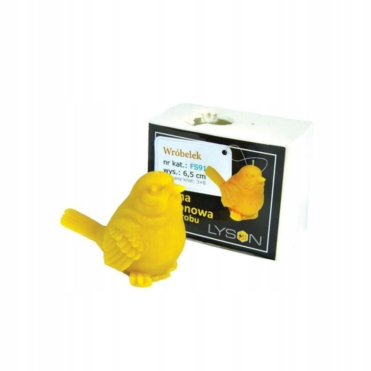 Siliconen mal "Vogeltje" - 6,5cm, voor gieten van was, gips, beton, zeep