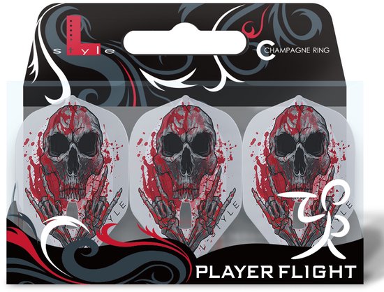 L-Style Pro L1 Ryan Searle V3 Clear White - Dart Flights van Merkloos — afbeelding 3