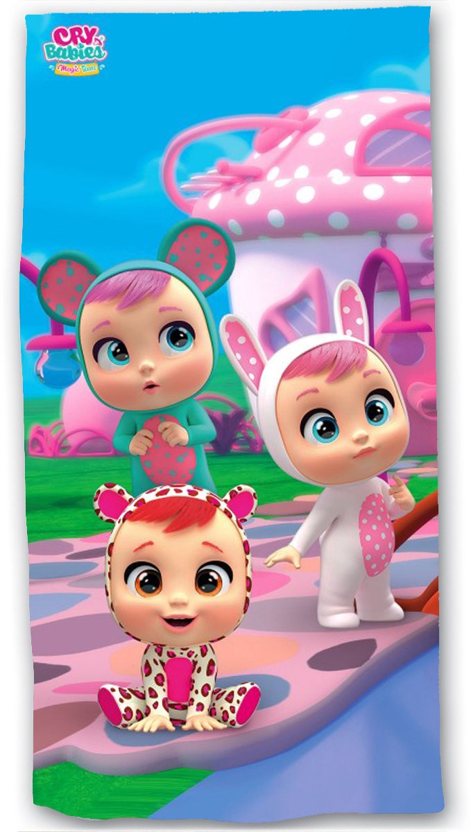 Cry Babies Strandlaken - 70 x 140 cm - Katoen