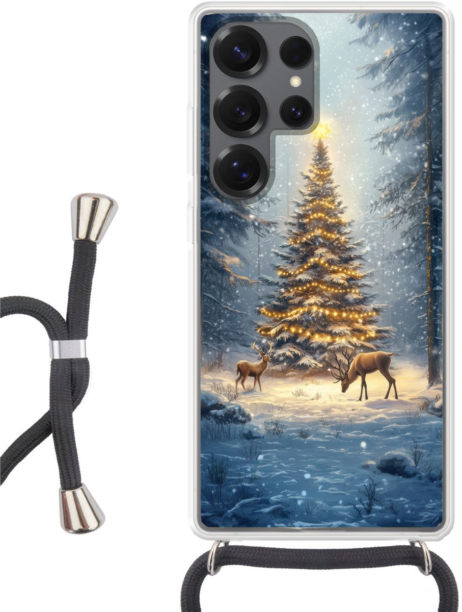 Kerstlicht - Woud - Hert - Donker