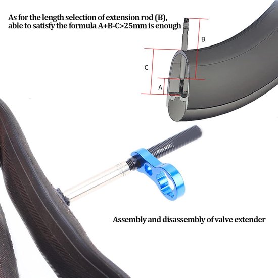 2 Stuks Rubberen Ventielverlenging 160mm - Bandenventiel Verlenger Voor Auto, Motor, Fiets En Aanhanger