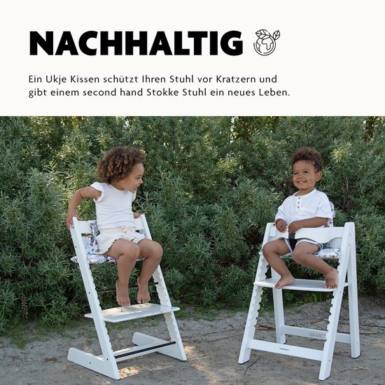 Evolutief Kinderstoelkussen voor Hauck Alpha en Beta - Houten Voering met Kunststof Coating - Makkelijk te Reinigen — afbeelding 5