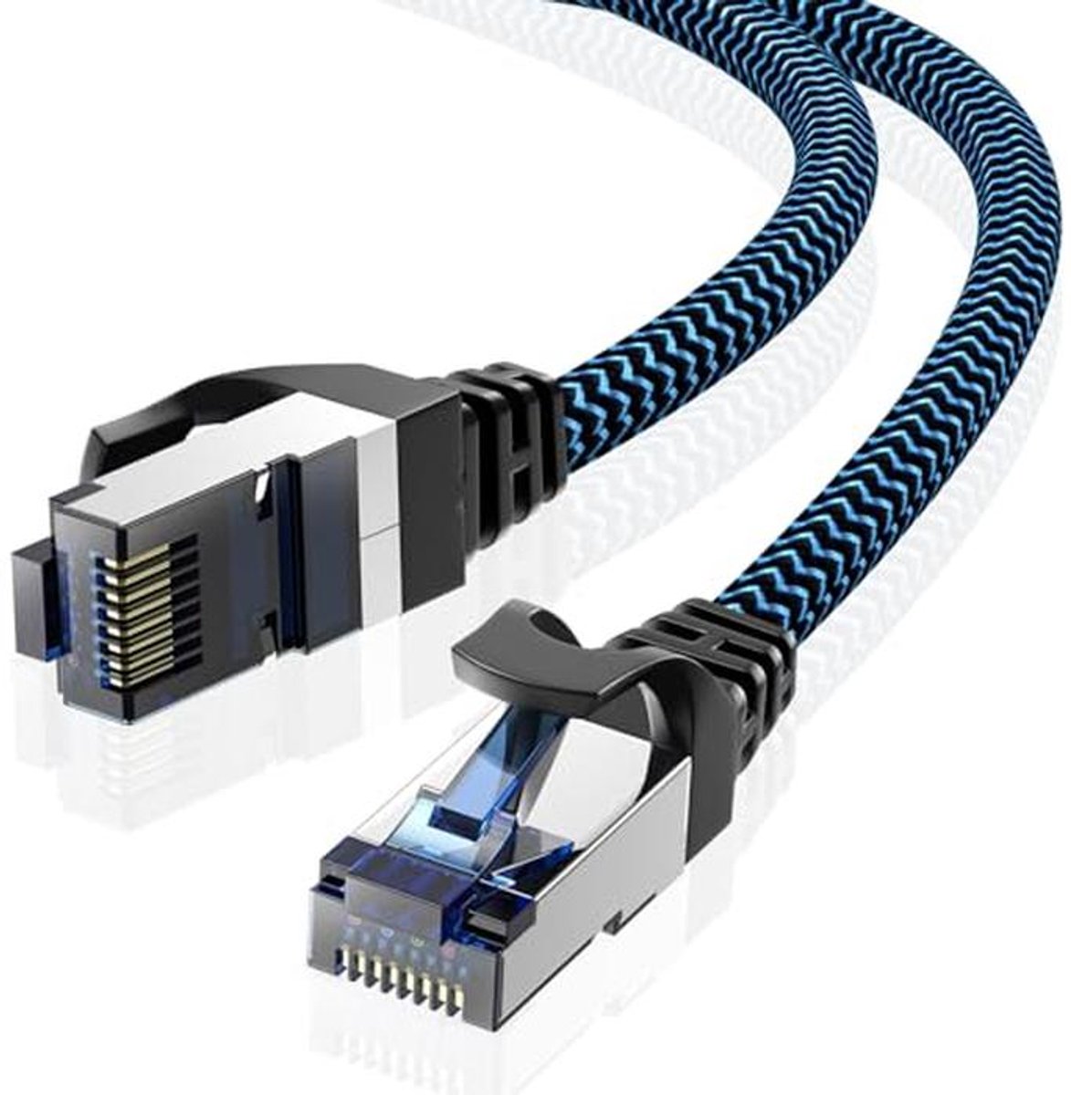 LAN-kabel 20 m CAT8 Ethernetkabel 40 Gbps Hoge Snelheid RJ45