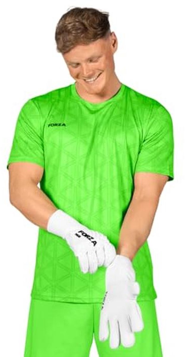 Korte Mouwen Keeperstrui voor Heren - Premium Voetbalshirt met Zweetafvoerende Afwerking - Verkrijgbaar in Levende Kleuren