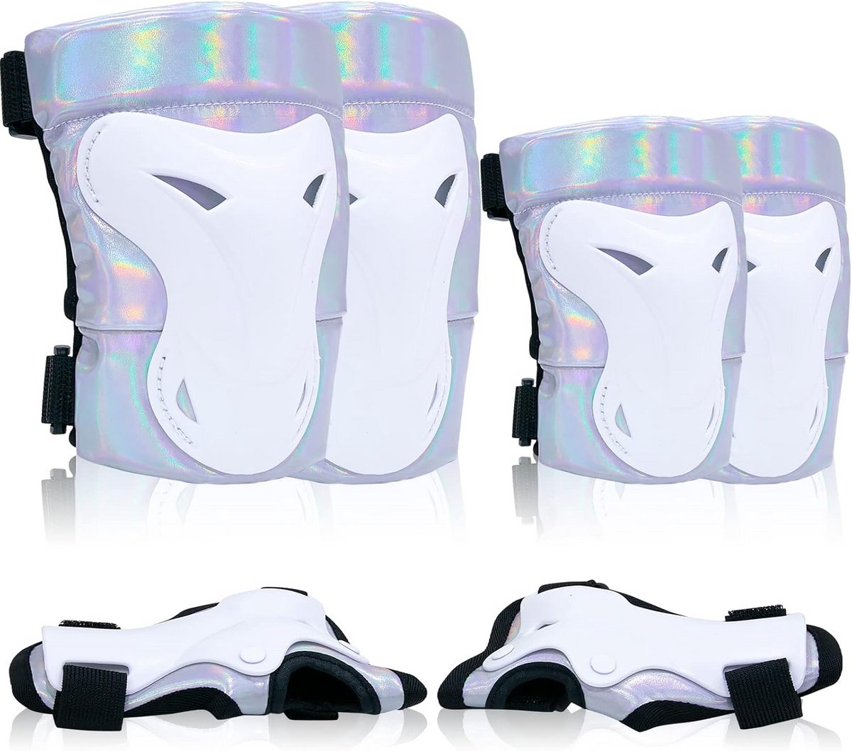 Kniebeschermers voor Vrouwen - Beschermende Gear Set voor Skateboard en Roller Skaten
