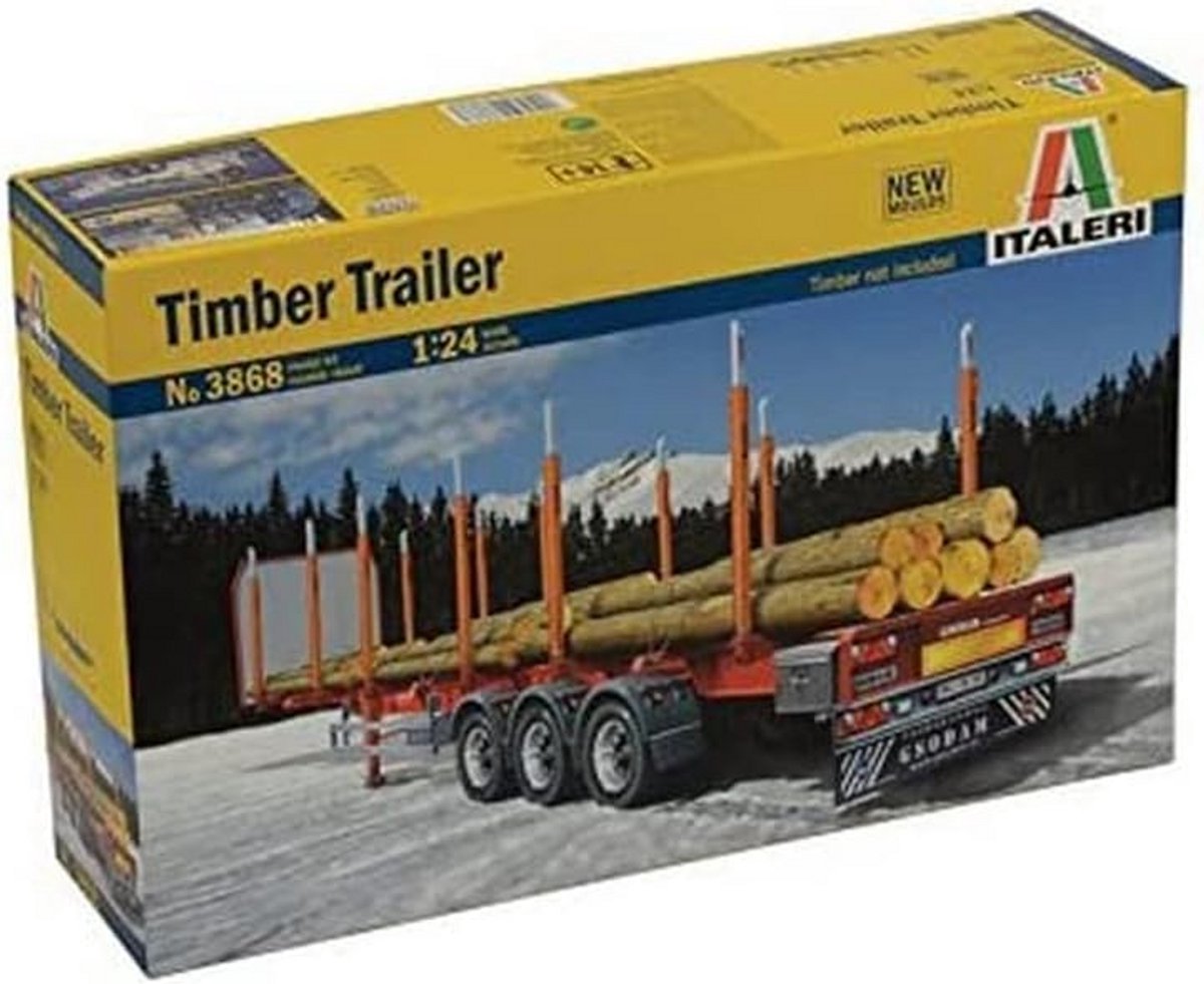 Timber Trailer 1:24 Modelbouw