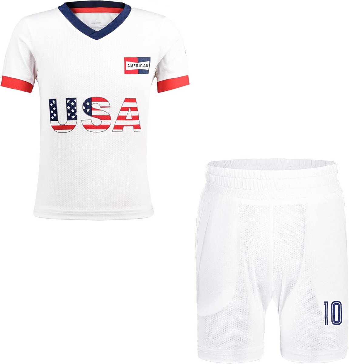 Ademend Voetbalshirt voor Kinderen - Lichtgewicht Kinder Voetbalkleding