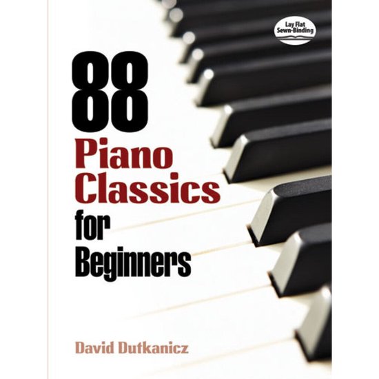 88 Piano Classics for Beginners - cover