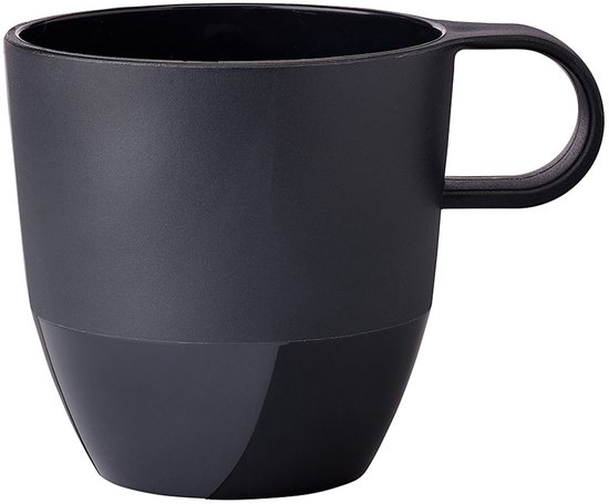 Mepal mok Silueta - 300 ml - Koffiebeker - Nordic black
