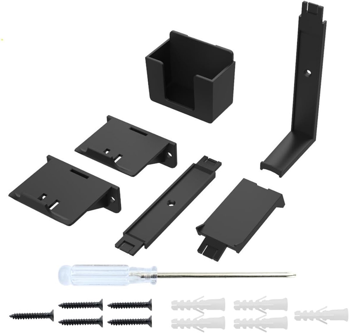 Wall Mount Beugel - Universele Controller - Hoofdtelefoon - Afstandsbediening - Wandopslag Haak - Ruimtebesparende Organizer voor PlayStation 5 Slim Disc en Digitale Versie