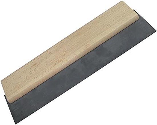 Set van 2 Rubber Tegelschrapers met Houten Handvat - 250 mm Voegspaan — afbeelding 2