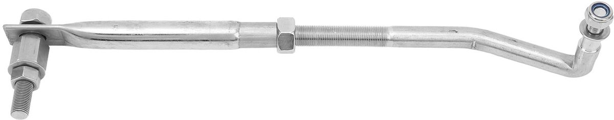 Dioche Motor Stuurstang, Buitenboordmotor Stuurstang 265-315mm Verstelbaar RVS Universeel voor 15PK tot 200PK Buitenboordmotor