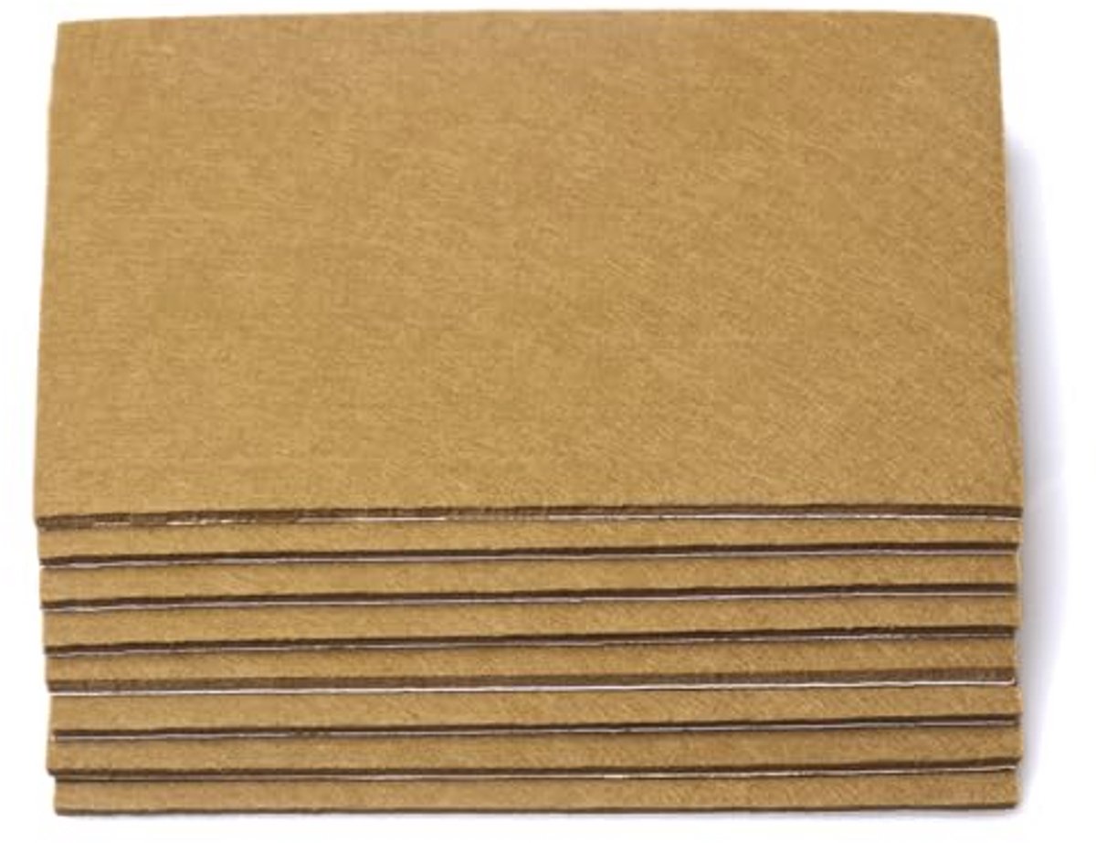 8-Pack Zelfklevende Meubelvilt Pads voor Houten Vloeren - Bruin