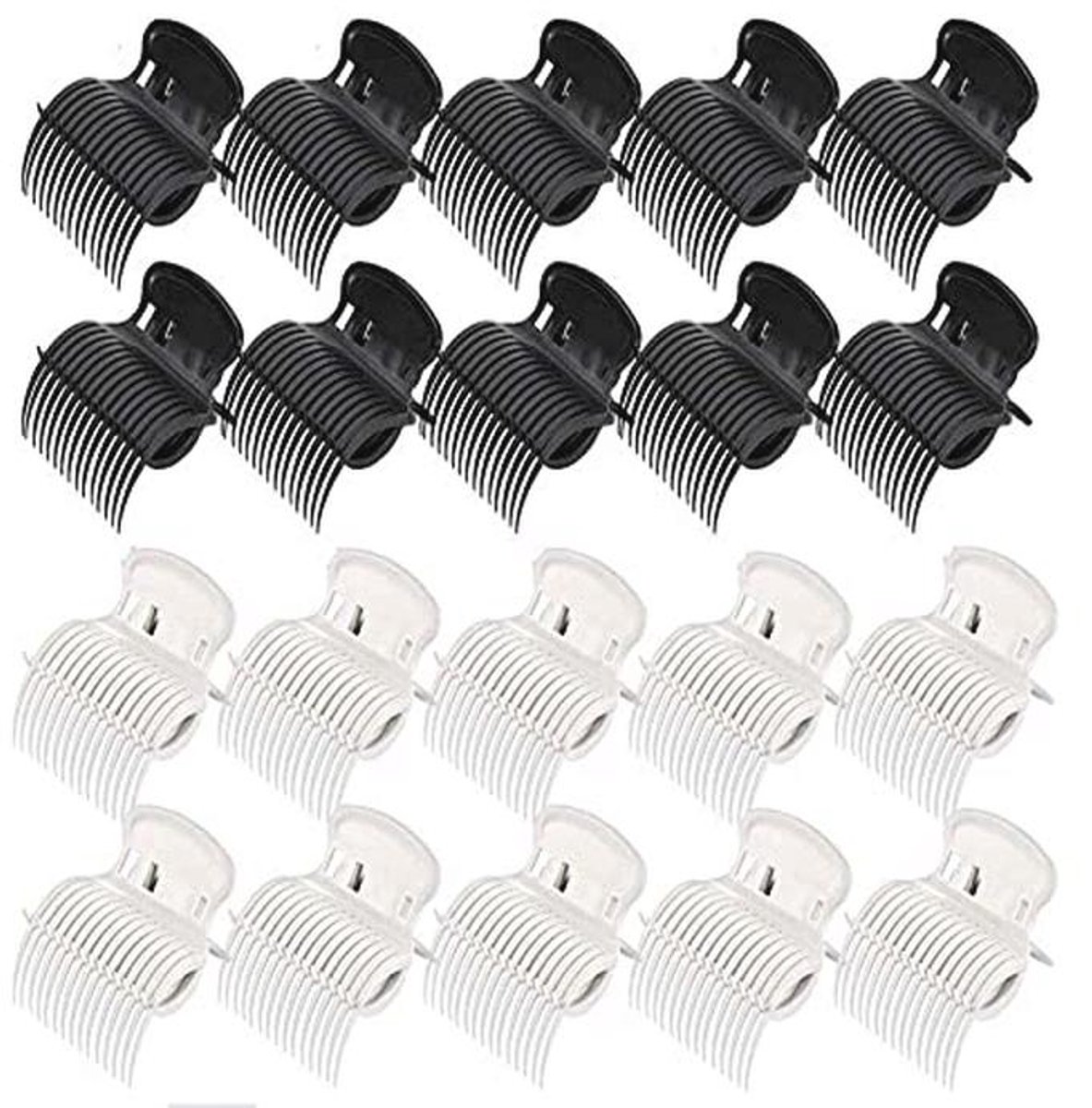 Hot Roller Clips - 24 Stuks Haarkrultang Klauwclips voor Professionele Styling