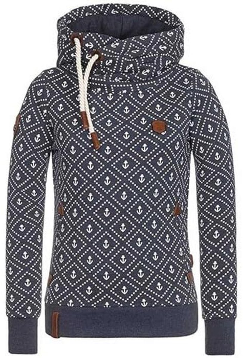 Dames Sweatshirts met Capuchon - Comfortabele Lange Mouwen en Print