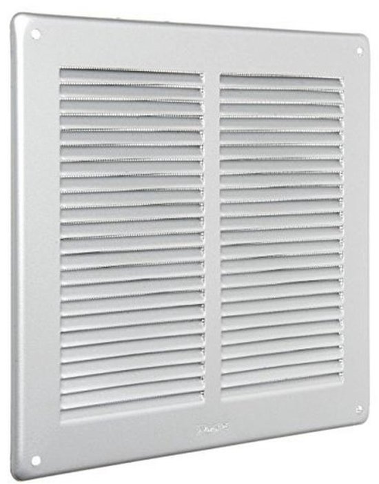 Vent Systems - Vierkant ventilatierooster van zwart metaal, 15,2 x 15,2 cm ( binnen) voor badkamer, huis, kantoor, keuken, 20,3 x 20,3 cm (buiten Vent Systems - Vierkant ventilatierooster van zwart metaal, 15,2 x 15,2 cm ( binnen) voor badkamer, huis, kantoor, keuken, 20,3 x 20,3 cm (buiten
