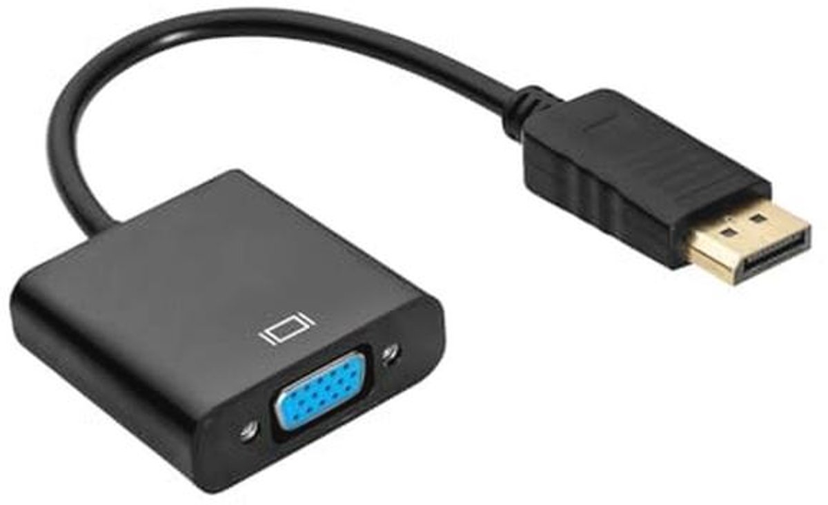 VGA naar DisplayPort Adapter Kabel 15 cm