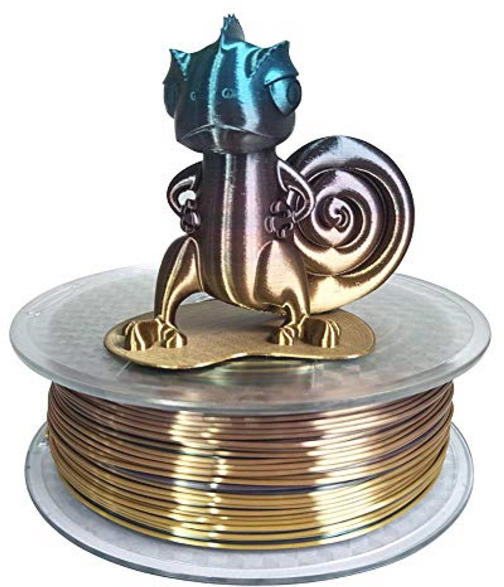 Metallic Zijde PLA Filament voor 3D-printers - 1,75 mm, 1 kg