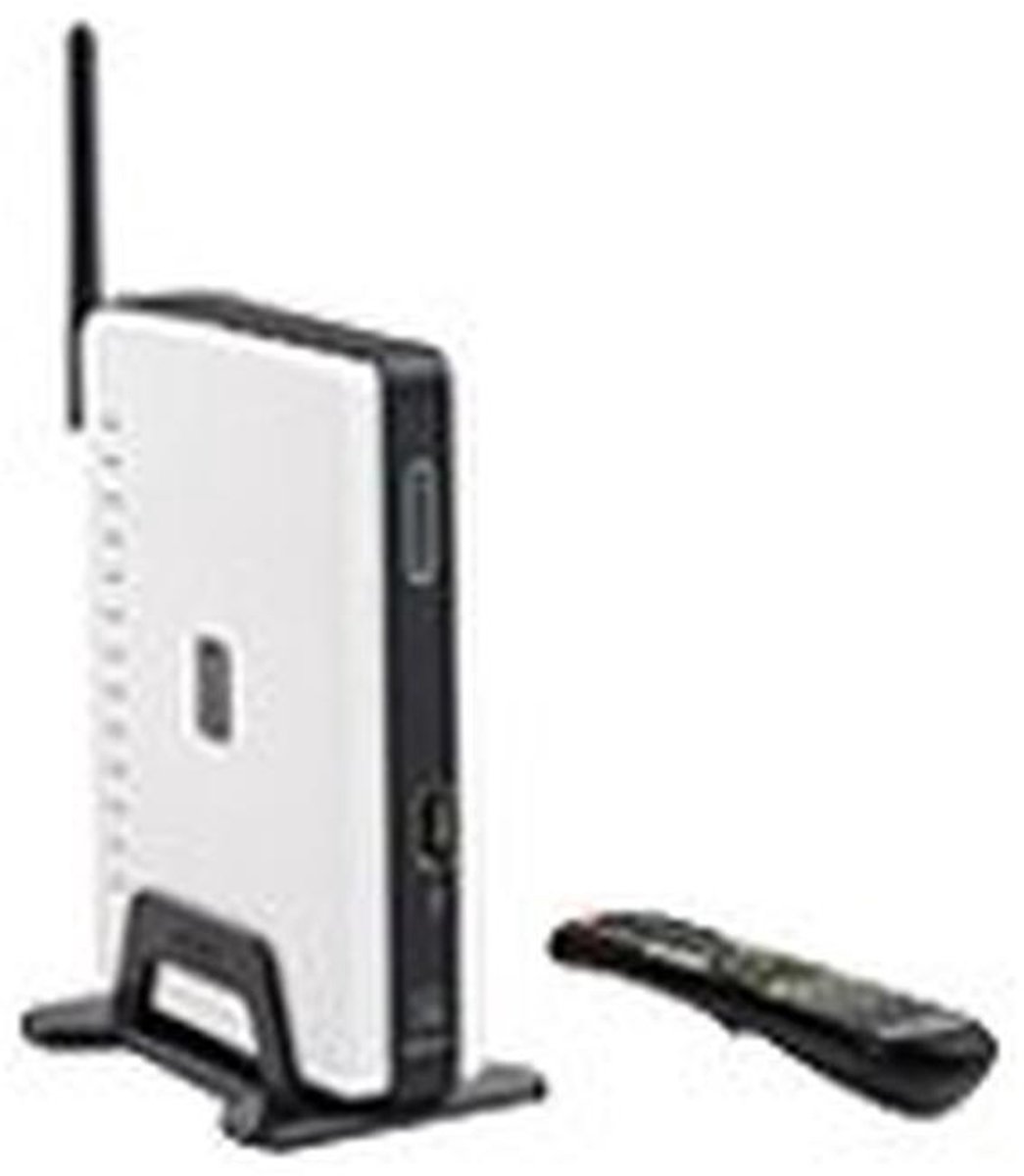 Draadloze HD Mediaspeler met 802.11g, DHCP en WPA Encryptie