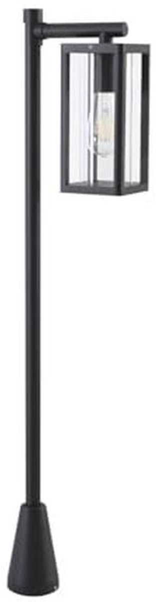 Moderne Buitenlamp in Zwart Aluminium - E27 Padlamp