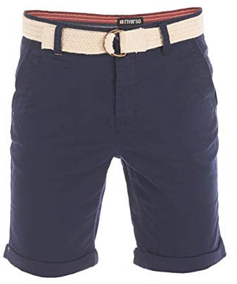 Heren Shorts Met Rijgband van 98% Katoen in Diverse Kleuren