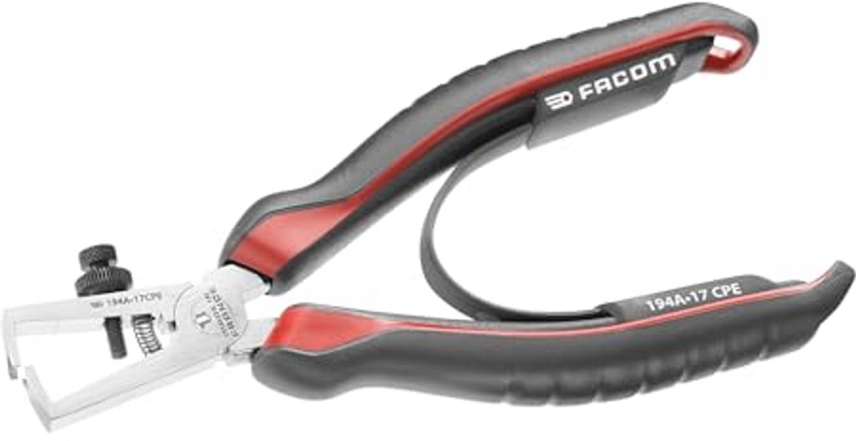 Ergonomische Striptang met Draadsnijder voor 0,5 tot 6 mm – Koolstofstaal
