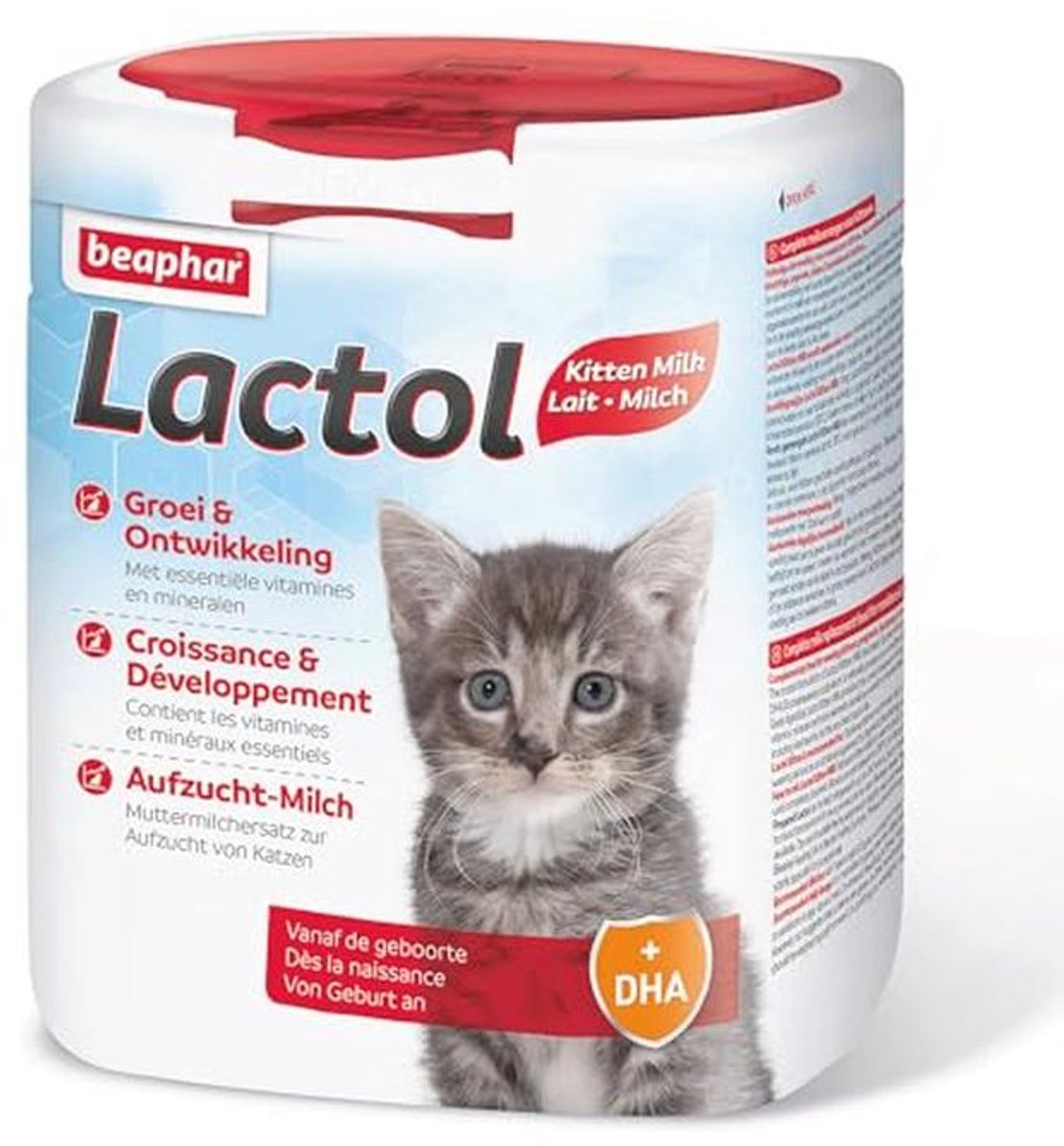 Hoge Verteerbaarheid Kittenmelk - Volledige Moedermelkvervanger met DHA voor Kittens