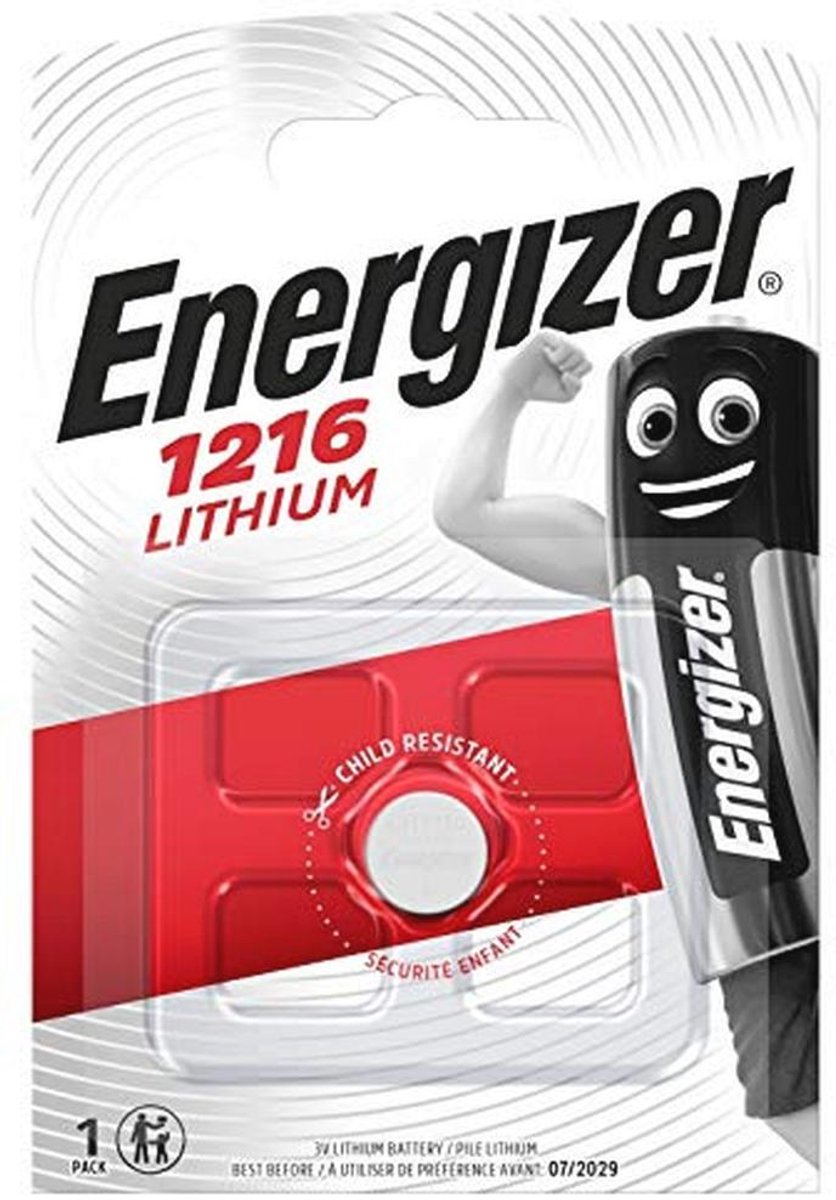 Lithium Knopfzelle CR1216 3V - Geschikt voor Kleine Apparaten