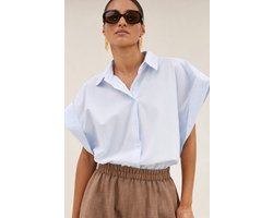 26112082 pixie chambray blouse