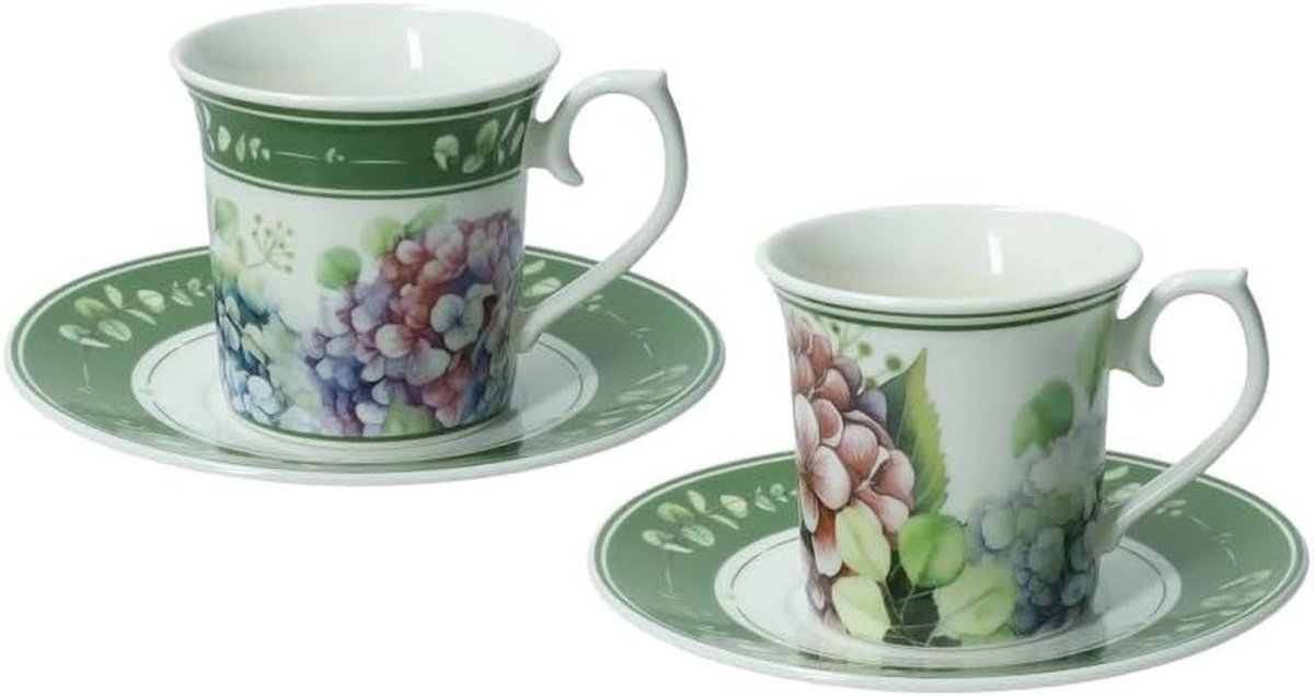 Set van 2 espressokopjes, New Bone China, 13 cm, 100 ml