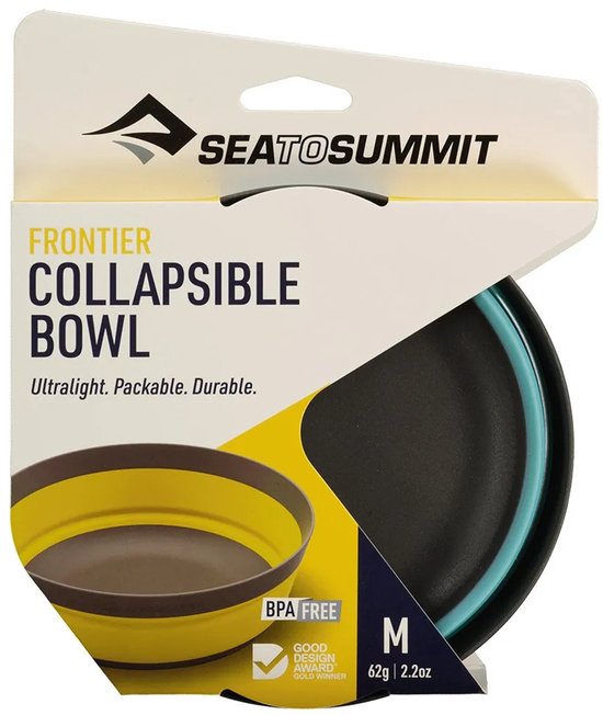 SEA TO SUMMIT Frontier UL Opvouwbare Kom M - Blue van Sea to Summit — afbeelding 2
