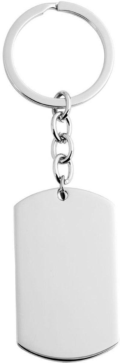 AKZENT Akzent Unisex Sleutelhanger Pelle Akzent roestvrijstalen sleutelhanger om te graveren