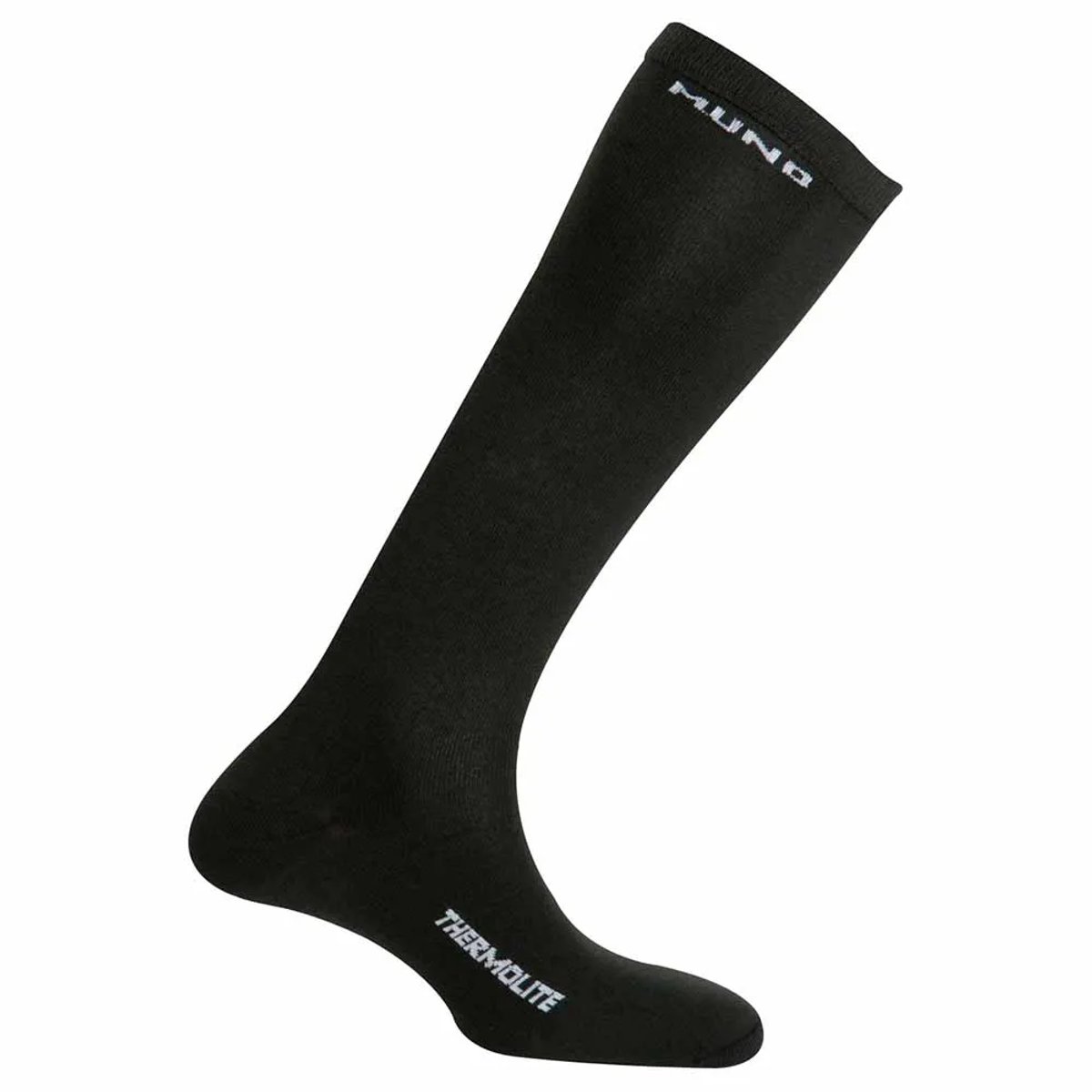 Mund Socks Skiing Thermolite Sokken Man Zwart